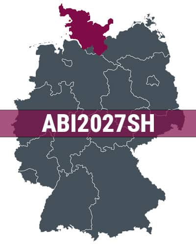 Abiturtermine 2027 für Schleswig-Holstein